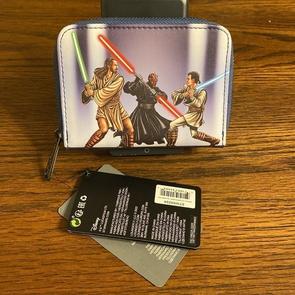 Loungefly Handbags - Loungefly Star Wars zip-around wallet